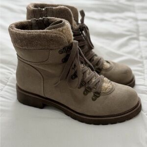 Women's Beige Boots